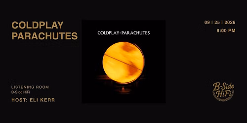 Coldplay \u2014 Parachutes (2000)