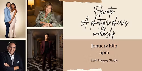 Elevate: A Photographer\u2019s Workshop