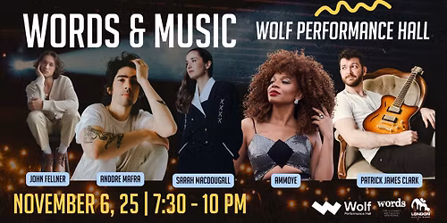 Words & Music: Celebrate Canada's First UNESCO City of Music