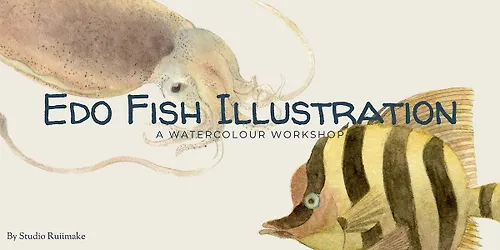 Edo Fish Illustration A Watercolour Workshop