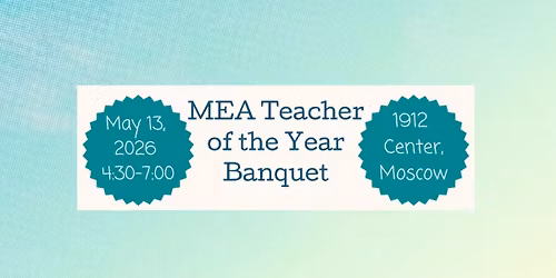 MEA Teacher of the Year Banquet 