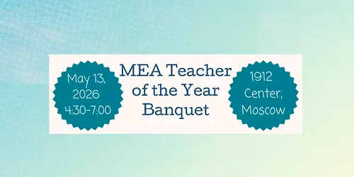 MEA Teacher of the Year Banquet 