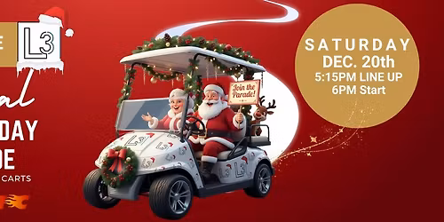 Mesa Verde Holiday Golf Cart Parade
