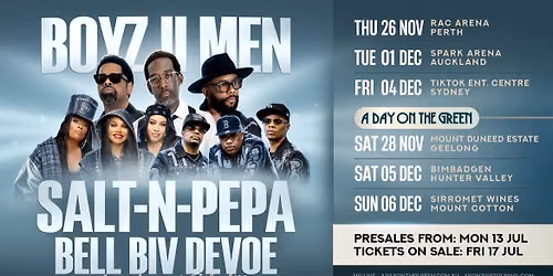Boyz II Men x Salt-N-Pepa x Bell Biv DeVoe