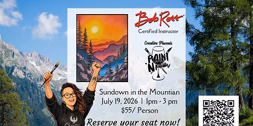 Sundown in the Mountain