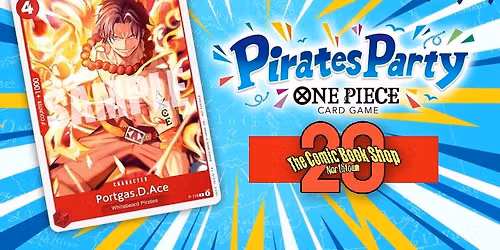 One Piece Card Game Pirates Party at the NorthTown Mall Comic Book Shop