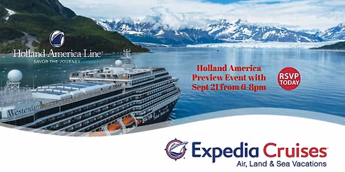 Expedia Cruises Holland America Explorer pre-sale Event