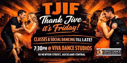 TJIF Thank God It's Friday! Classes & Social Dancing