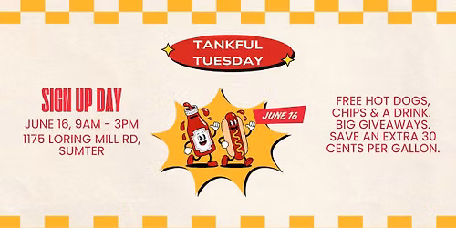 Tankful Tuesday Rewards Sign Up