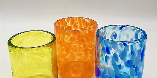 Toast your special someone! with your own hand made drinking glass!