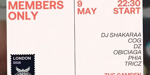 Bussdwn Presents MEMBERS ONLY
