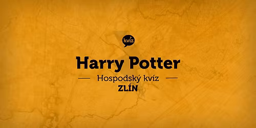 HARRY POTTER Hospodsk\u00fd kv\u00edz \/ Zl\u00edn