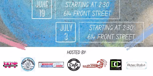 The Great "Chalk Up 4 Summer Downtown Kids Event!"