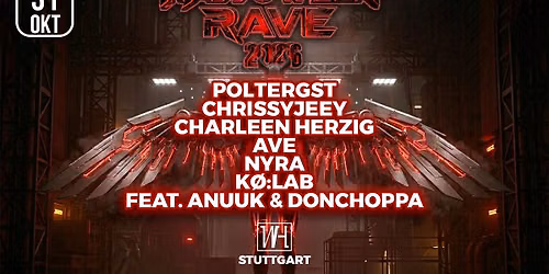 HALLOWEEN RAVE 2026 | Wagenhallen Stuttgart