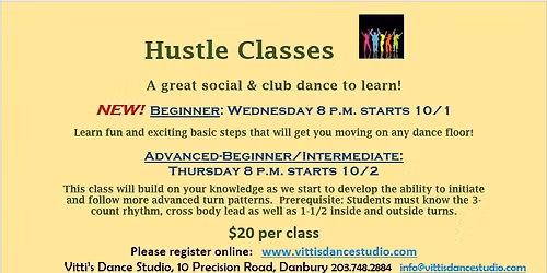 Hustle Classes *NEW* Beginner