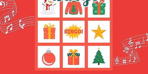 MUSIC BINGO HOLIDAY EDITION