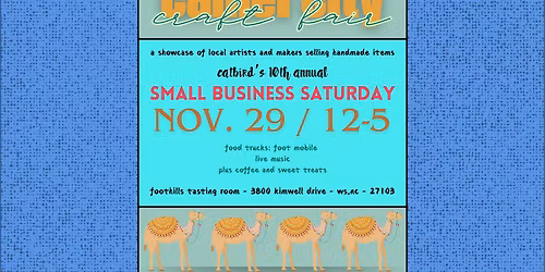 Catbird's Small Business Saturday Market
