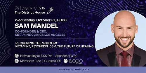 The District House (Wed. 10\/21 with Sam Mandel)