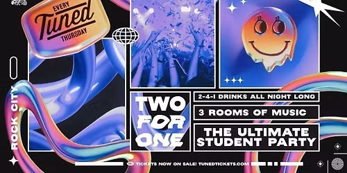 Tuned - Nottingham's Biggest Student Night - 2-4-1 Drinks All Night Long - (inc Silent Disco In Beta Room) 17\/09\/26 