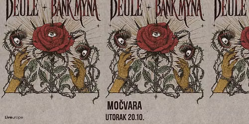 Synth doom\/black metal koncert: De\u00fble i Bank Myna u Mo\u010dvari