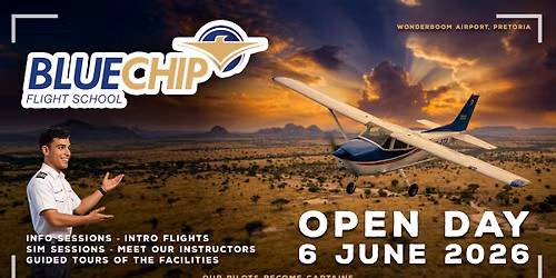 Become a Pilot: Blue Chip Flight School Open Day - 6 June 2026