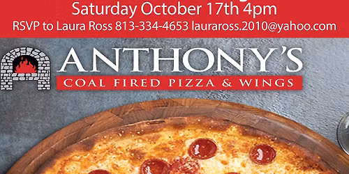 Singles Gathering Saturday October 17th at 4pm at Anthony's Coal Fired Pizza