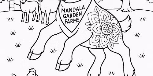 Storytime for Children With Goats Learning Days of the Week in ASL