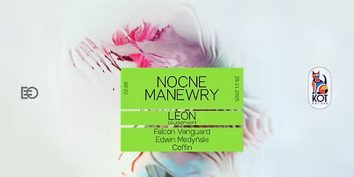 Nocne Manewry: Leon (Audioriver) \/ 29.11.2025 \/ KOT Art Bar \/ Olsztyn