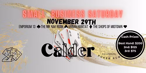 Calder Antiques Poker Run