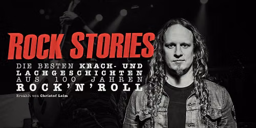 ROCK STORIES mit Christof Leim