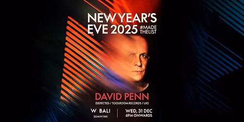 NEW YEAR\u2019S EVE PARTY FT. DAVID PENN