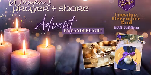 Women's Prayer & Share - Advent by Candlelight