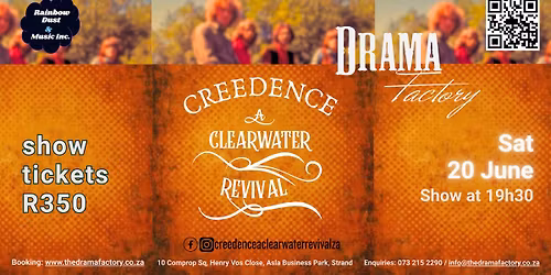 Creedence - A Clearwater Revival at The Drama Factory