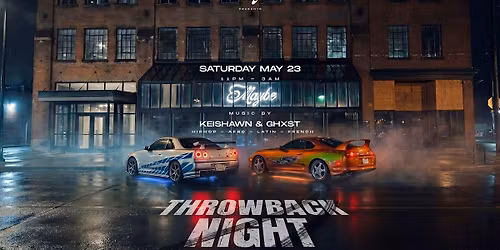 THROWBACK NIGHT - RACE WEEKEND
