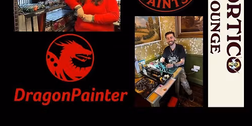 \ud83d\udc09\ud83c\udfa8 The Dragon Painter Presents: Mini Painting Night at Portico Lounge! \ud83c\udfa8\ud83d\udc09