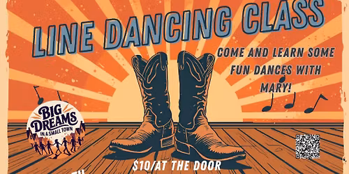 Tremendous Line Dancing with Mary!