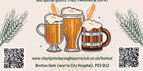 Division @ Peterborough Sports Club - Beer Festival 2026