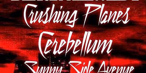 Black Kennedy \u2022 Crushing Planes \u2022 Cerebellum \u2022 Sunny Side Avenue 