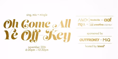 Holiday Mix + Mingle with AAF, AMA and Creative Assembly