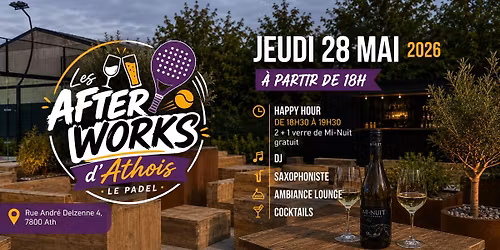 Les Afterworks d'Athois Le Padel