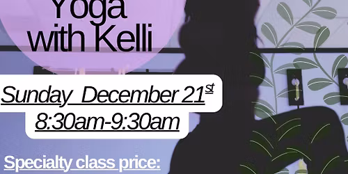 December pop-up Yoga!