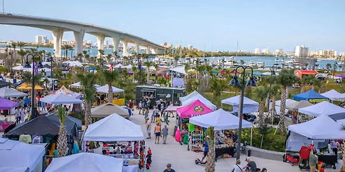 The Market Marie (August 8th) @ Coachman Park in Clearwater: Shop local with 130+ Small Businesses!