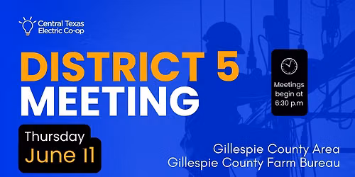 CTEC District 5 Meeting (Gillespie County Area Members)