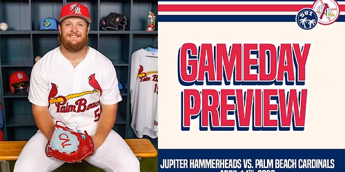Palm Beach Cardinals at Jupiter Hammerheads at Roger Dean Stadium