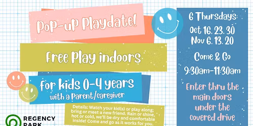 Pop-Up Playdate!