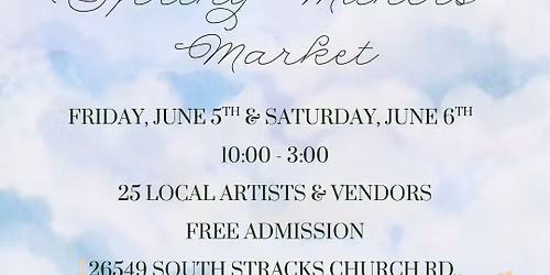 2026 Spring Makers' Market Event at Long Row Lavender