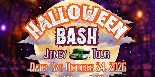 Halloween Bash Jitney Tour