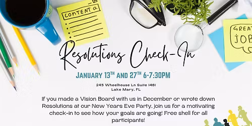 Resolutions Check-In