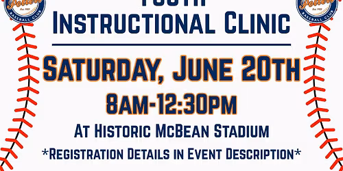 Youth Instructional Clinic - Saturday, June 20th
