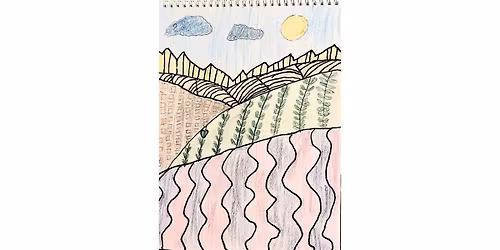 Zentangle Landscape for Kids: Creative Drawing Fun